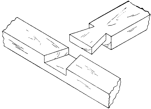 Fig. 265-18 Dovetail halving