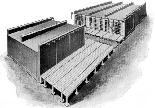 Exterior View of Five Pocket Dry Kilns Exterior View of Five Pocket Dry Kilns