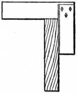 Fig. 22.—Use of the     Try-square for     Testing Edge.