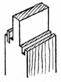 Fig. 166.—Tenon     with Tongued and     Grooved Shoulder.