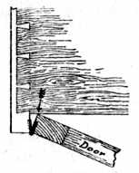 Fig. 221.—Stop-bound     Door.