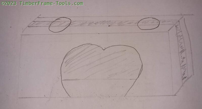 heart candle holder plans
