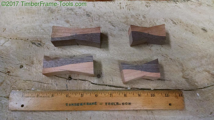 woodworking bowtie keys with curves