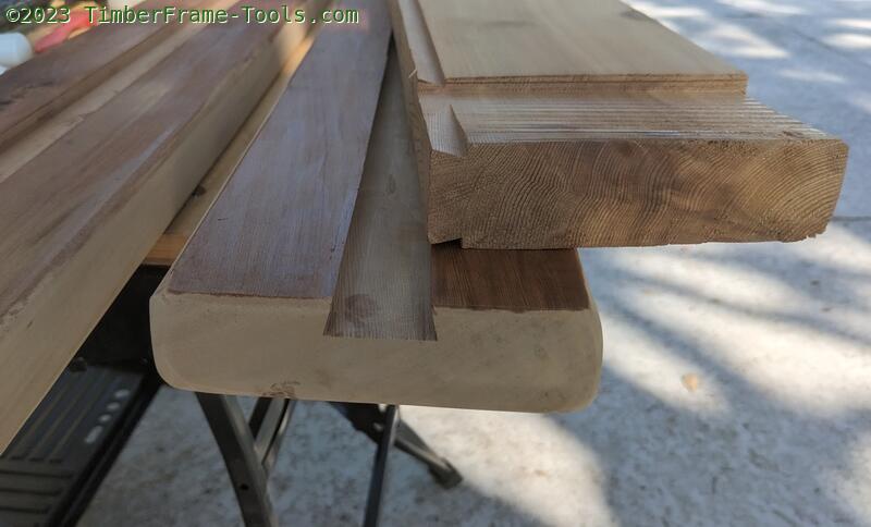 Sliding dovetails stretcher and seat