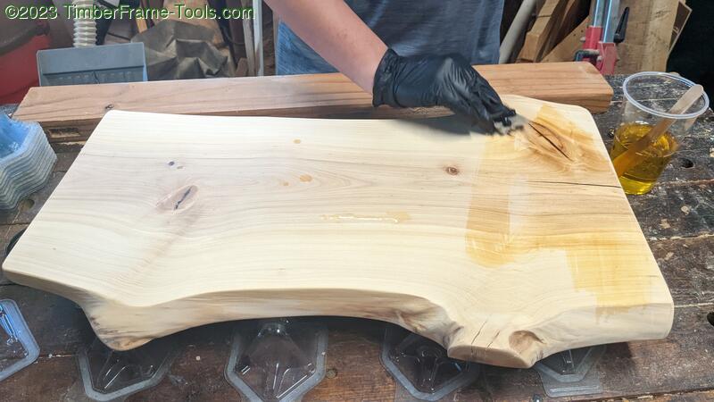 tung oil application