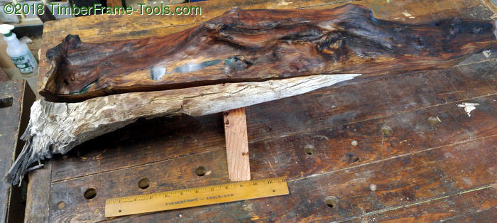 tung oiled driftwood