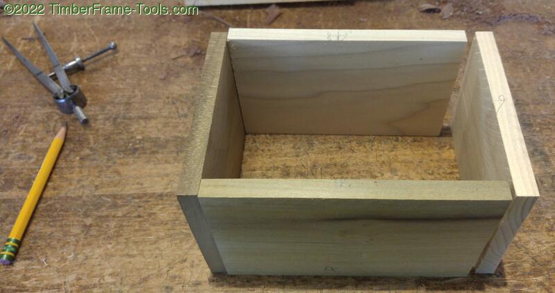 the start of a box
