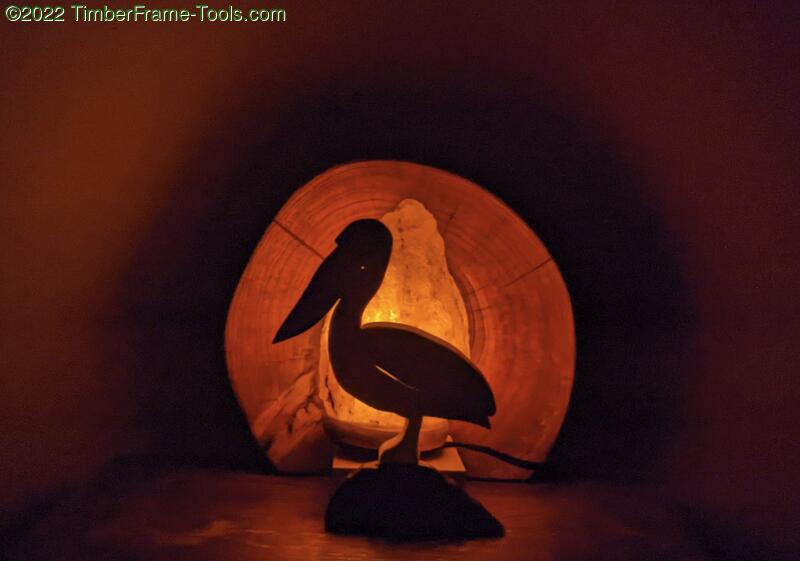 pelican salt lamp