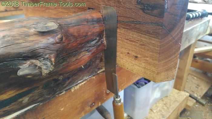 kerfing a half lap joint