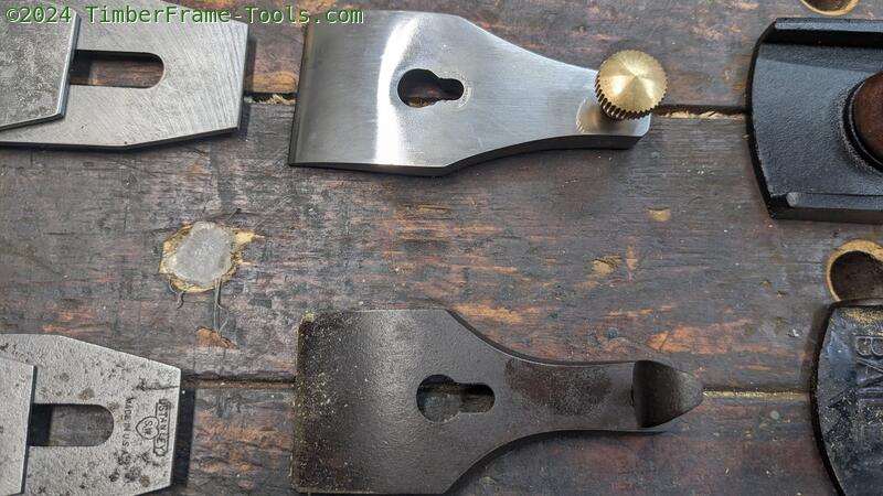 TayTools cap iron compared to Antique Stanley 