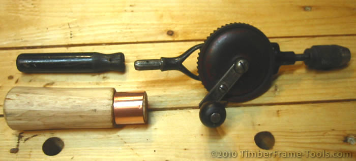 Millers Falls Hand Drill ready for assembly